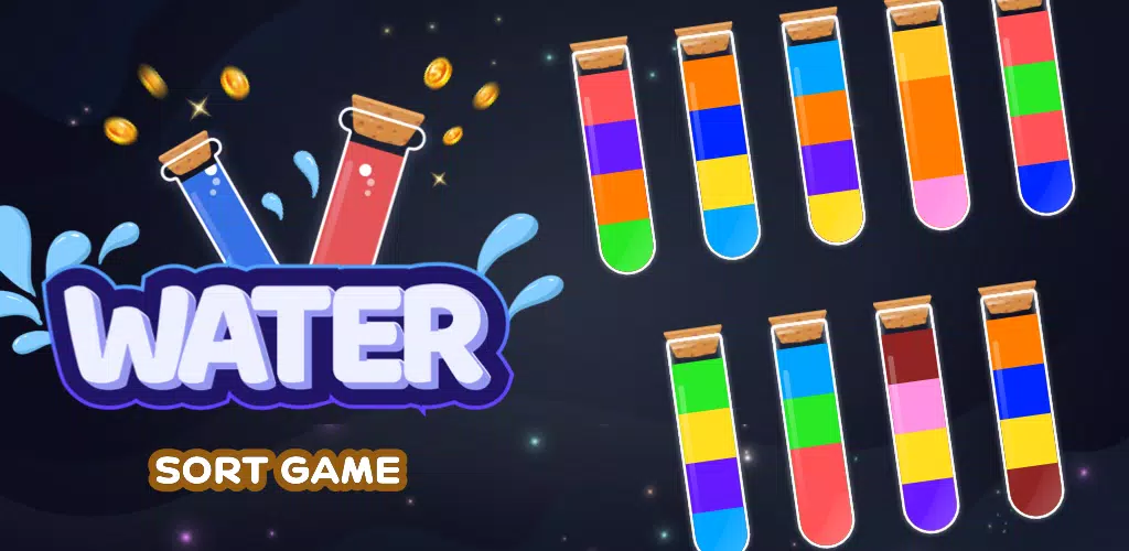Color Water Sort - Puzzle Ekran Görüntüsü 1