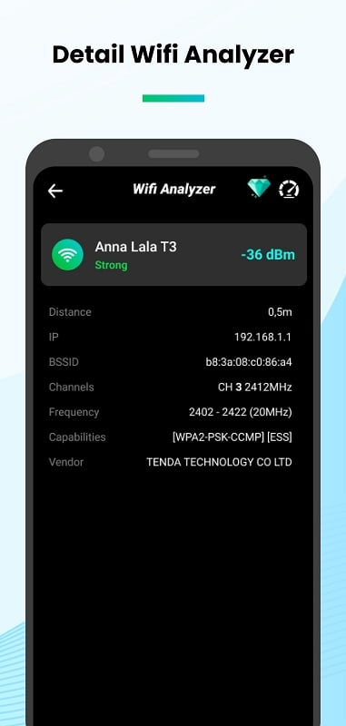 Speed Test & Wifi Analyzer 스크린샷 4