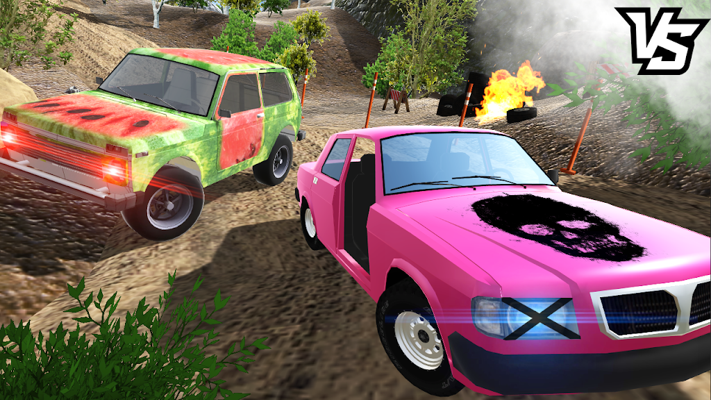 Russian Cars: Crash Simulator ภาพหน้าจอ 4