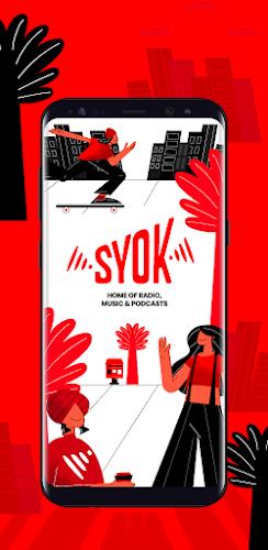 Schermata SYOK - Radio, Music & Podcasts 1