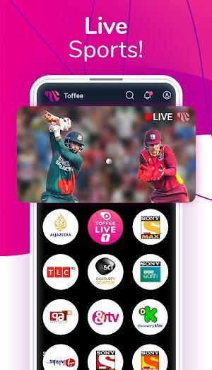 Toffee TV應用截圖第3張