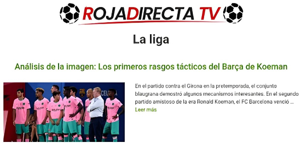 Roja Directa TV Captura de tela 1