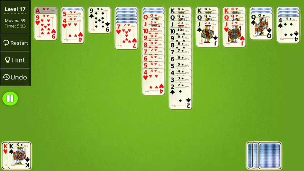 Schermata Spider Solitaire Epic 3