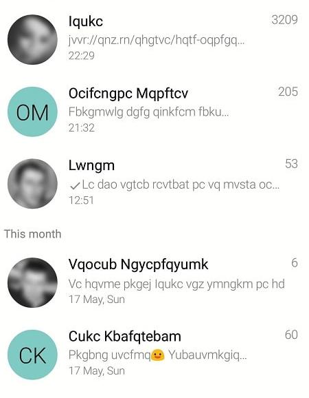 YAATA - SMS/MMS messaging Скриншот 3