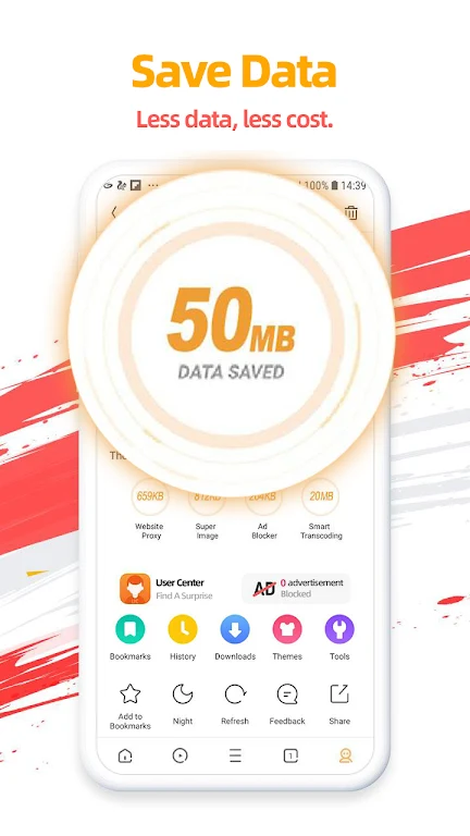 Schermata UC Browser Android 2