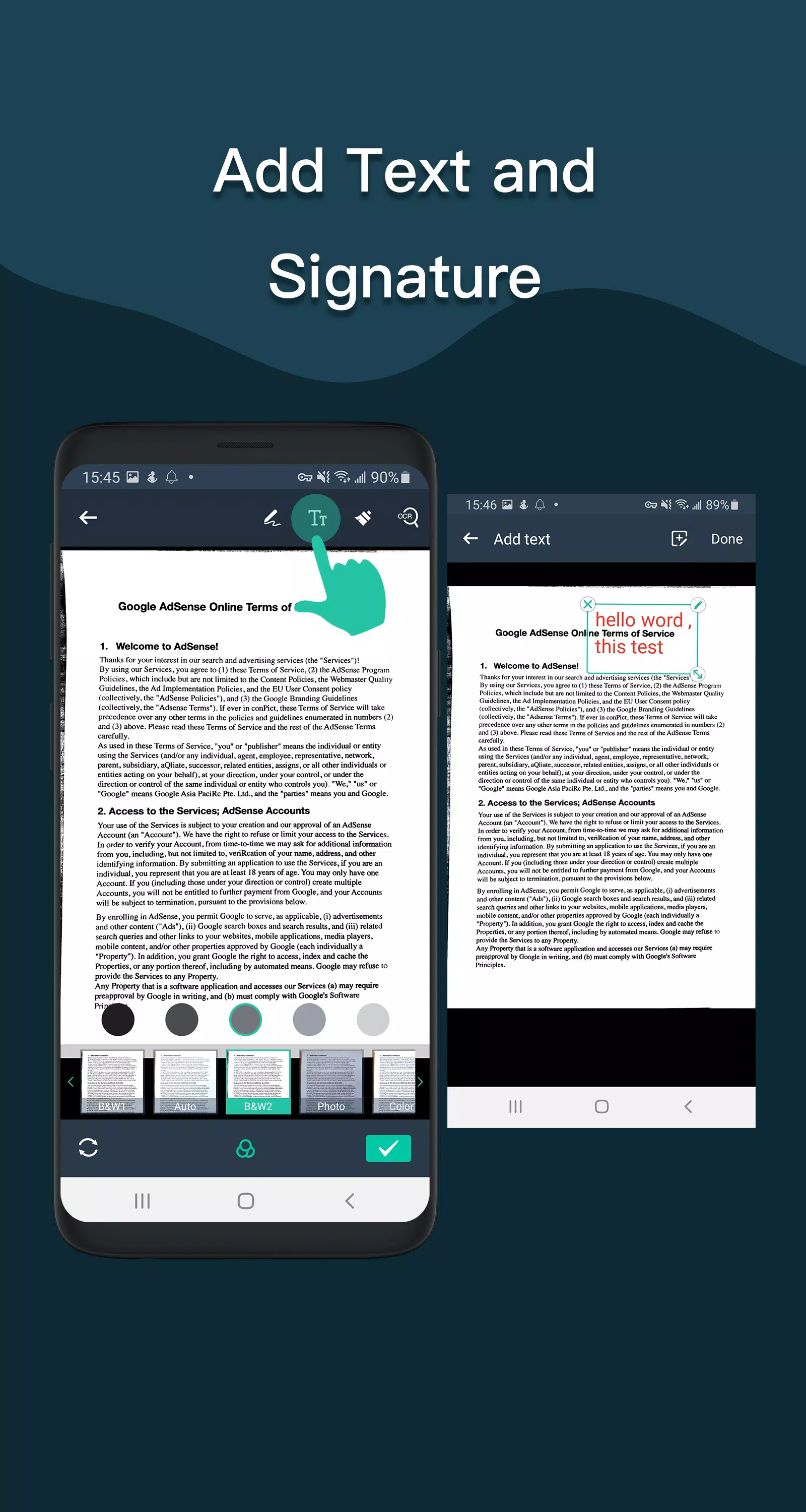 Schermata Simple Scan - PDF Scanner App 3