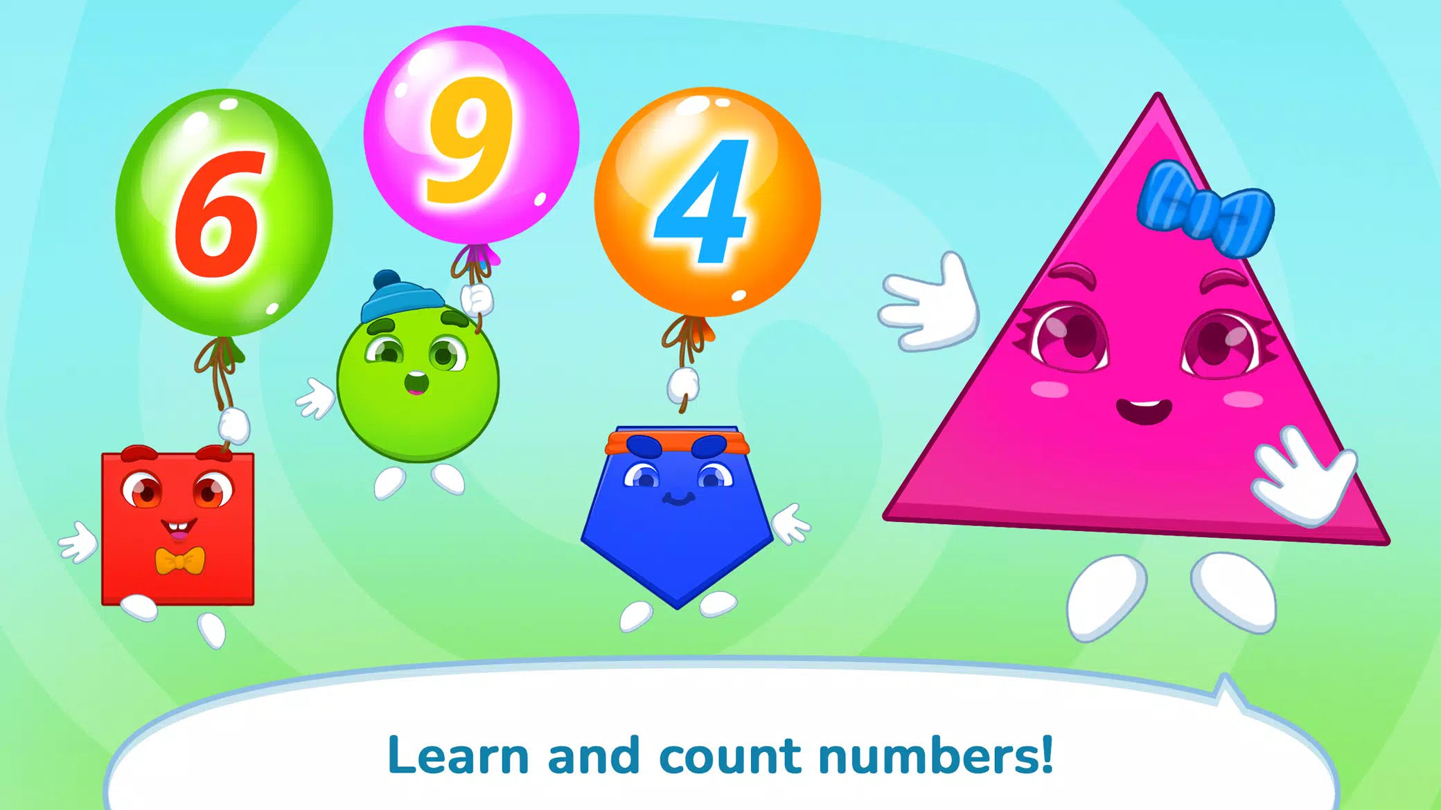 Numbers & Shapes Learning Game Скриншот 3
