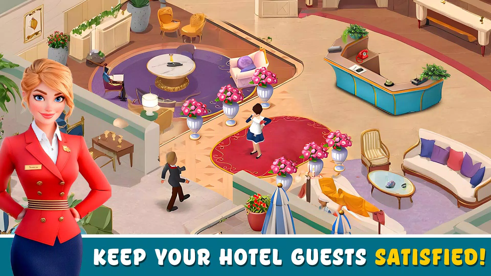 Hotel games: idle hotel tycoon應用截圖第2張