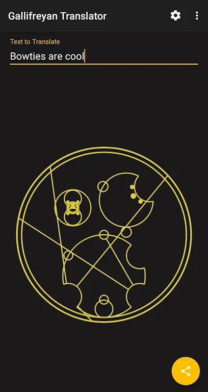 Gallifreyan Translator Скриншот 2