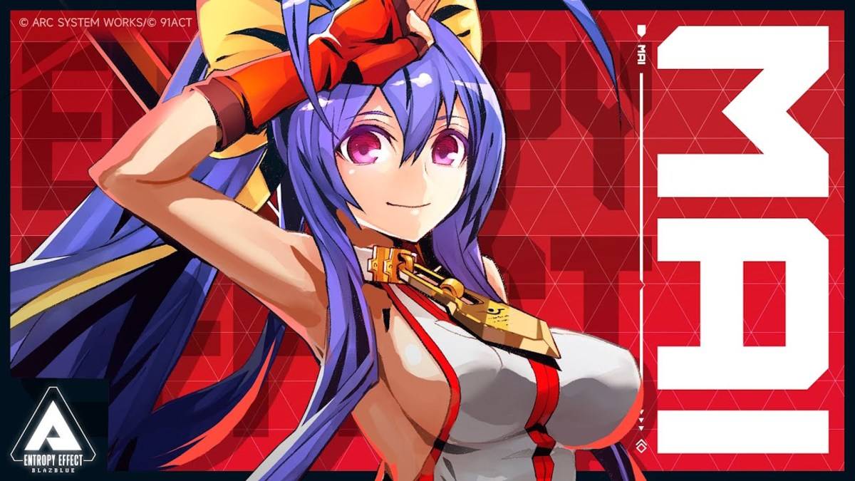 Mai from BlazBlue Entropy Effect