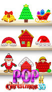 Schermata Pop It Christmas 3D Antistress 1