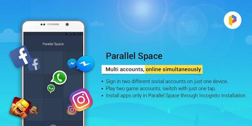 Parallel Space -varias cuentas Captura de pantalla 1