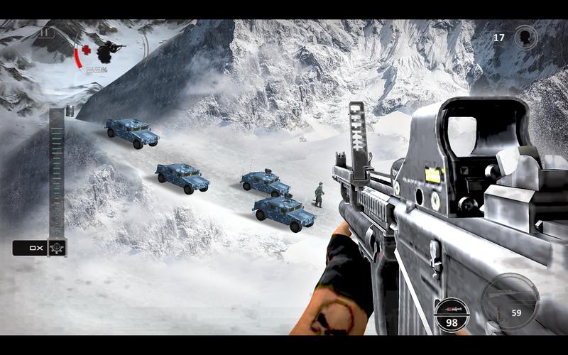 Mountain Sniper Shooting: FPS ဖန်သားပြင်ဓာတ်ပုံ 1