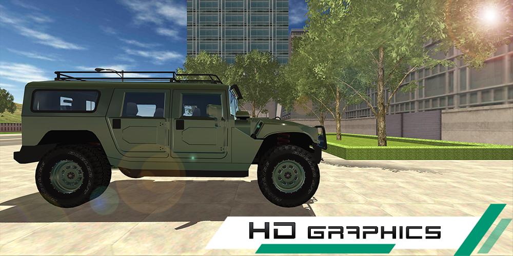 Hummer Drift Car Simulator应用截图第2张