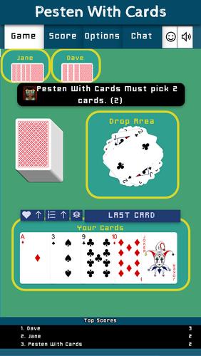 Pesten With Cards स्क्रीनशॉट 3