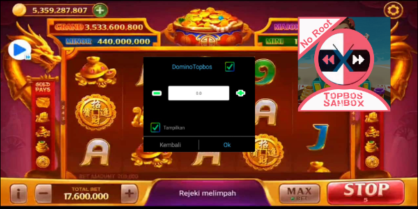 Topbos Higgs Domino Rp Apk Sandbox Capture d'écran 1