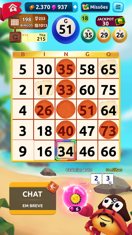 Bingo Bloon - Free Game - 75 Ball Bingo স্ক্রিনশট 2