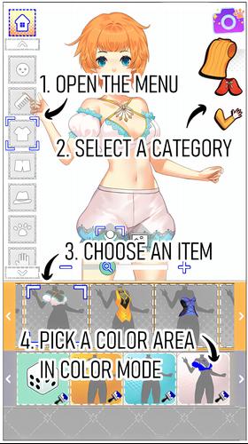 Veggie[CC] Character Creator ภาพหน้าจอ 1
