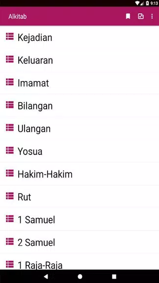 Alkitab audio Screenshot 2