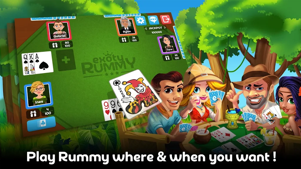 Multiplayer Rummy Game Ekran Görüntüsü 1