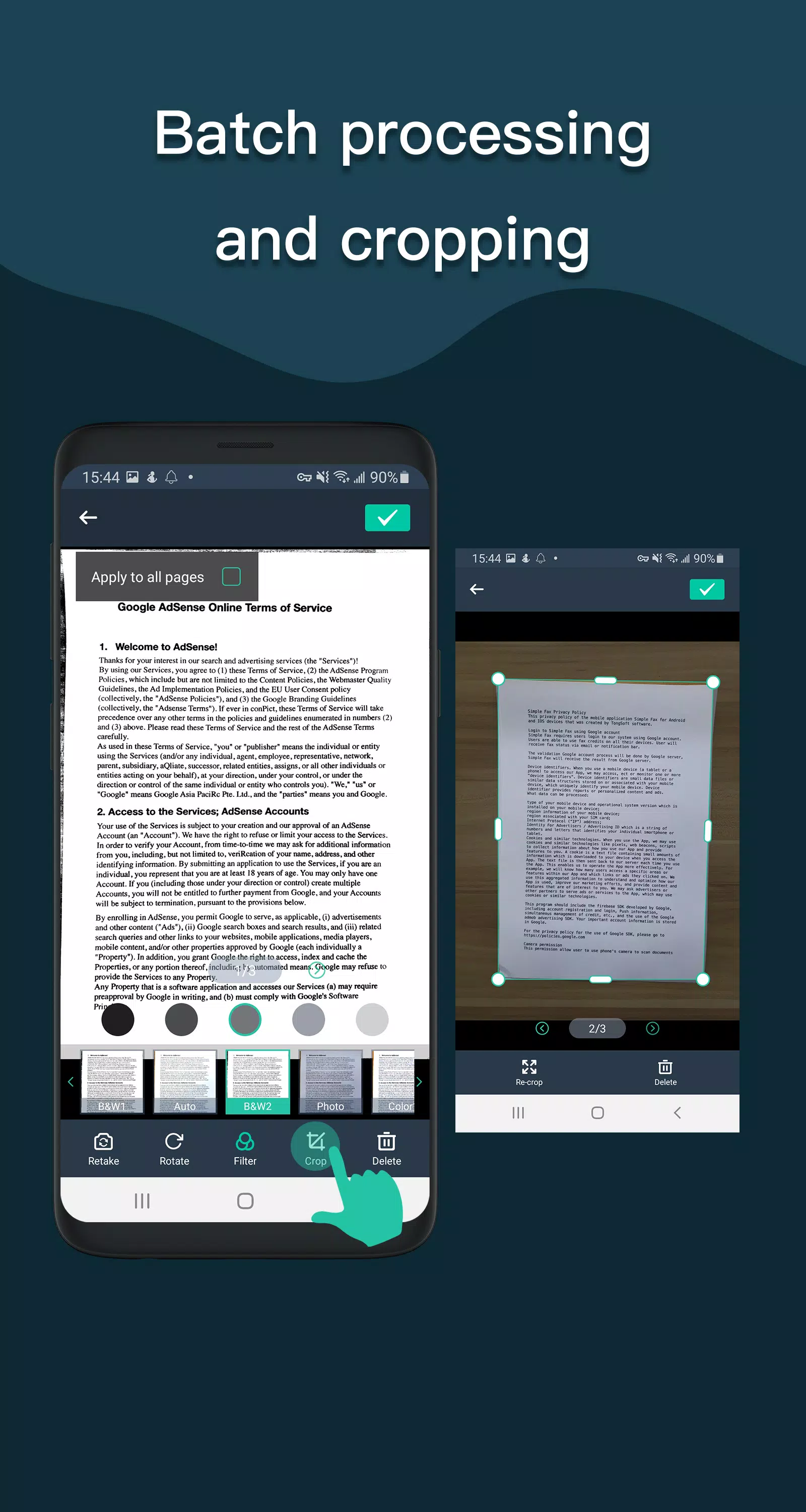 Schermata Simple Scan - PDF Scanner App 2