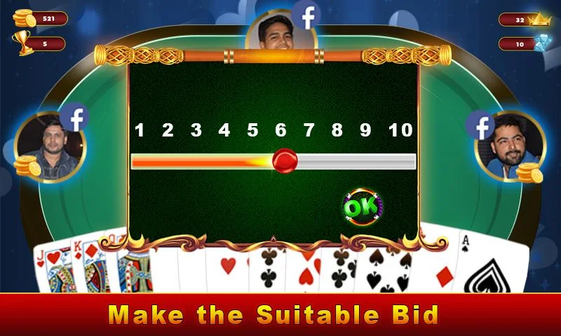 Call Break Gold Spades: Play Original Card Games Tangkapan skrin 3