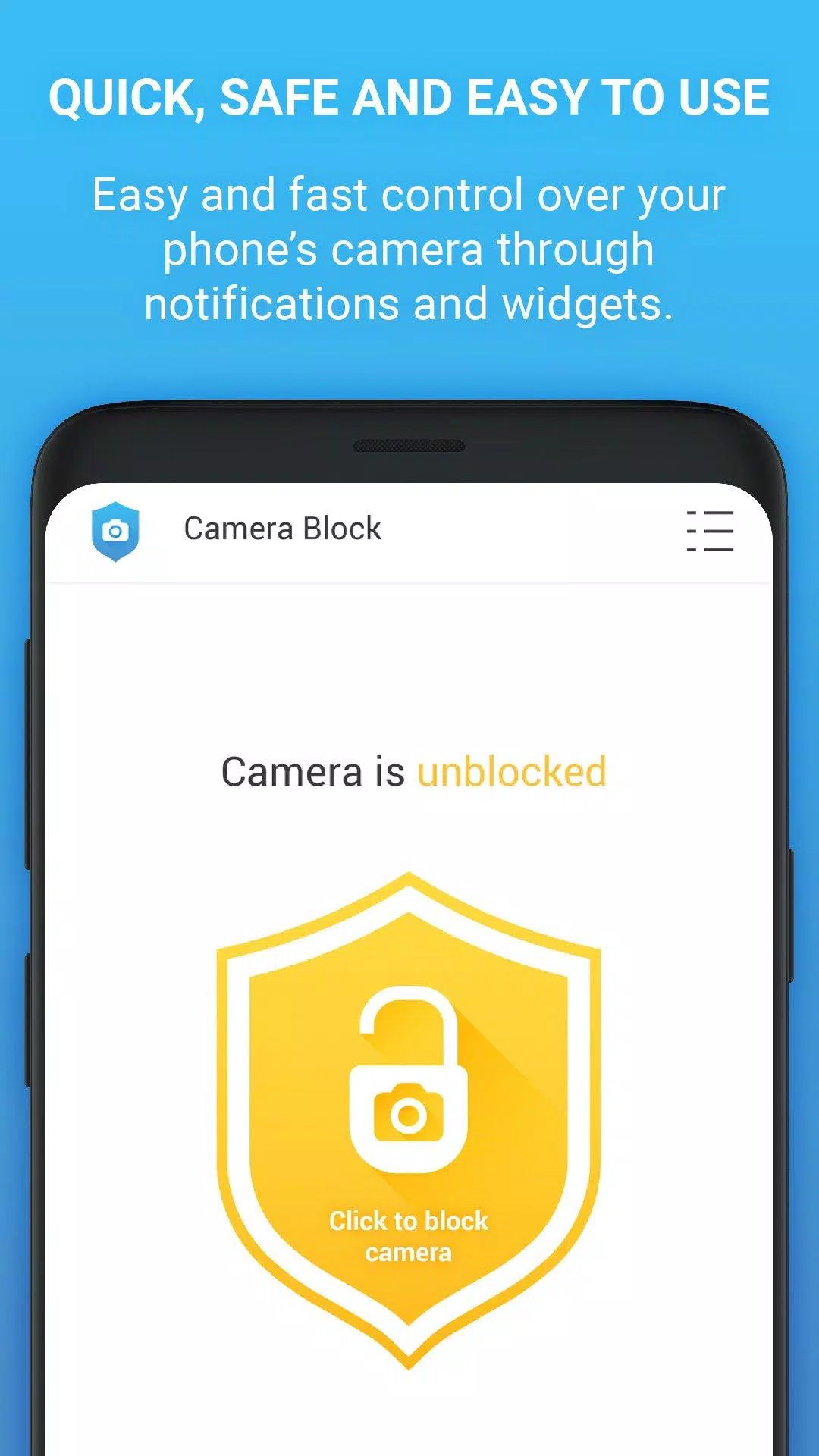 Camera Block स्क्रीनशॉट 3