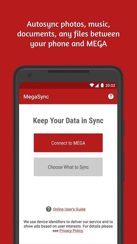 Autosync for MEGA - MegaSync Ảnh chụp màn hình 2