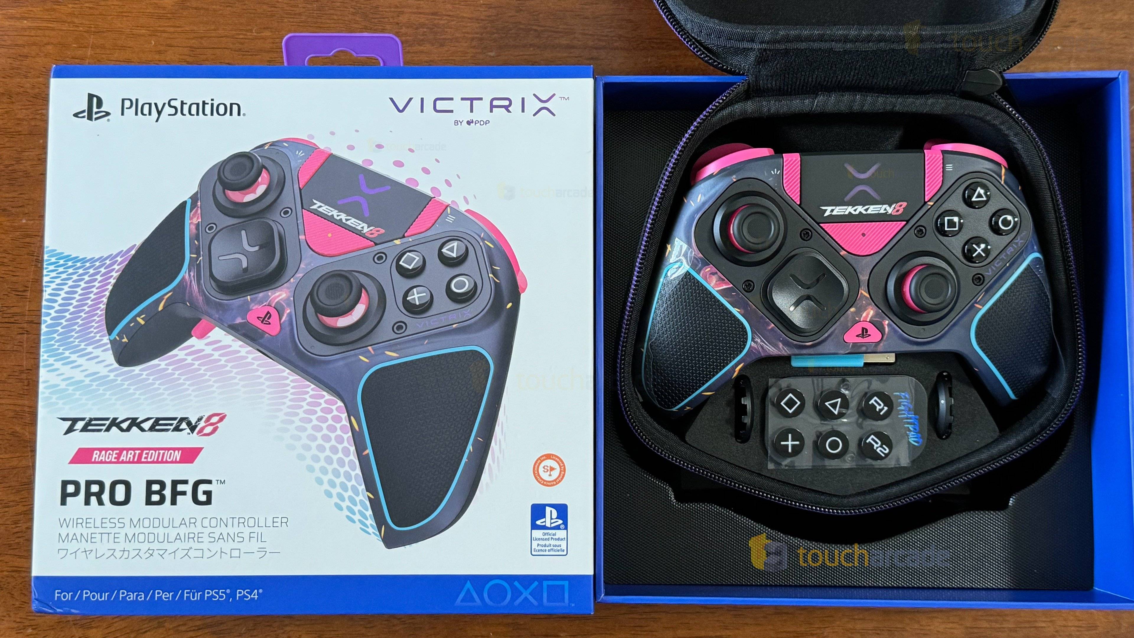 Victrix Pro BFG Controller Contents