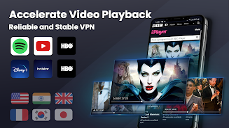 3X VPN - Smooth Browsing Mod Tangkapan skrin 1