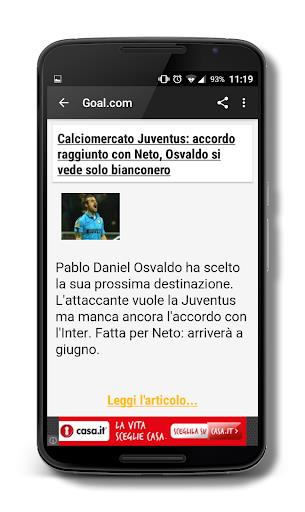 Bianconeri News - Unoff App ဖန်သားပြင်ဓာတ်ပုံ 1