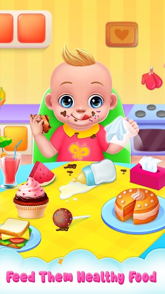 BabySitter DayCare Games Mod Tangkapan skrin 2
