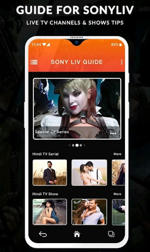 SonyLiv - Live TV Shows, Cricket & Movies Guide应用截图第2张