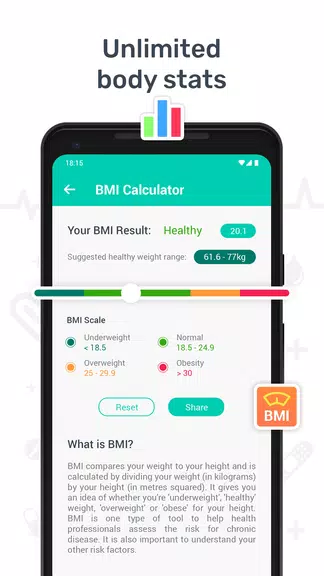 Schermata Health tracker & Pill Reminder 4