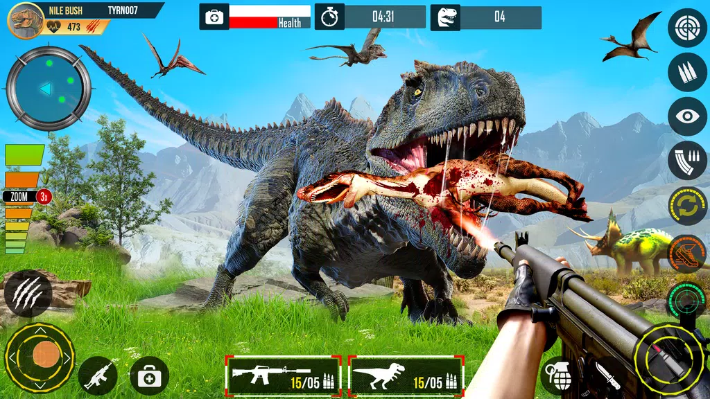 Real Dino Hunting Gun Games स्क्रीनशॉट 2