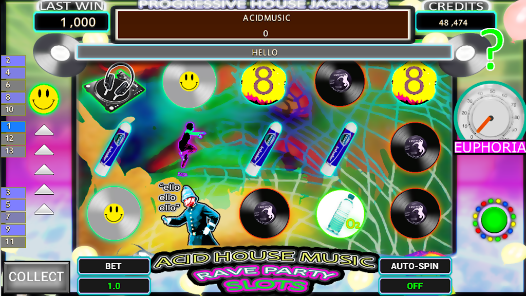 Dance Energy Rave Party Slot Screenshot 1