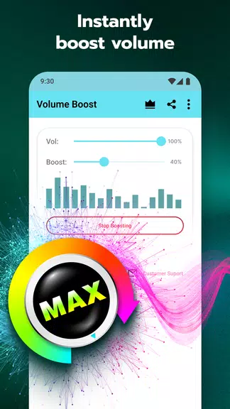 Volume Booster for Android ภาพหน้าจอ 3