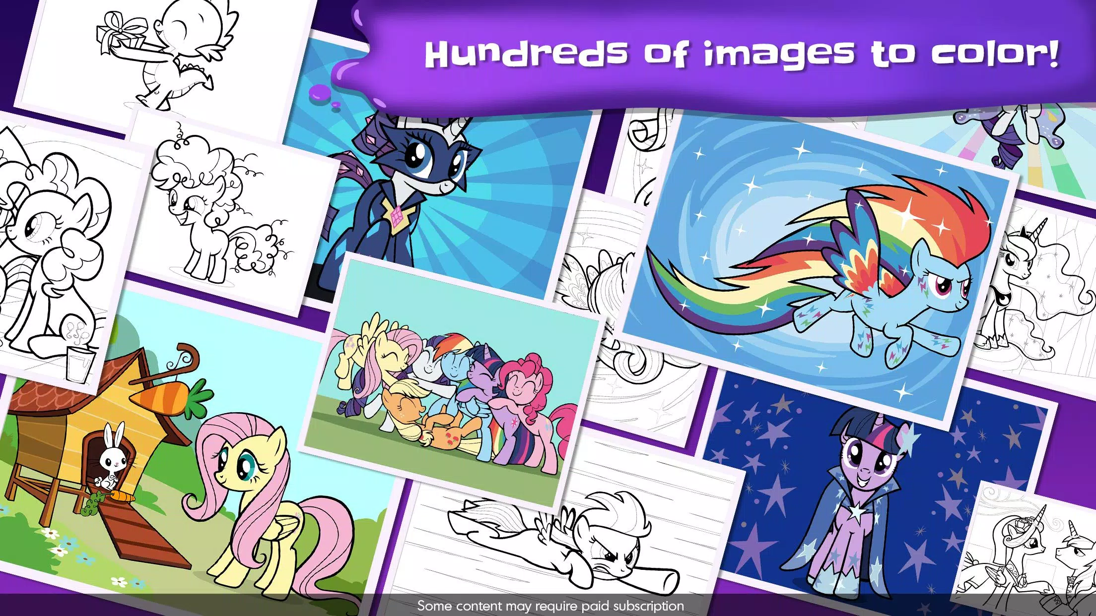 My Little Pony: раскраска Скриншот 4