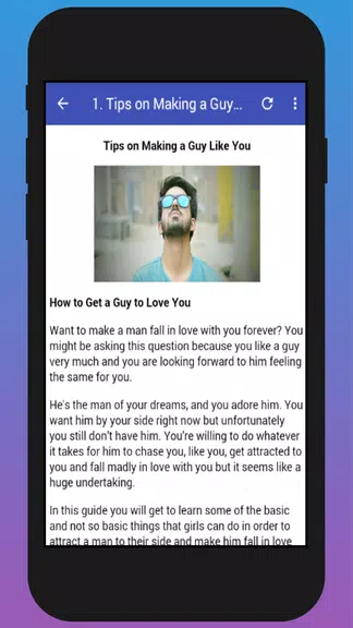 How To Make a Guy Fall in Love With You应用截图第2张