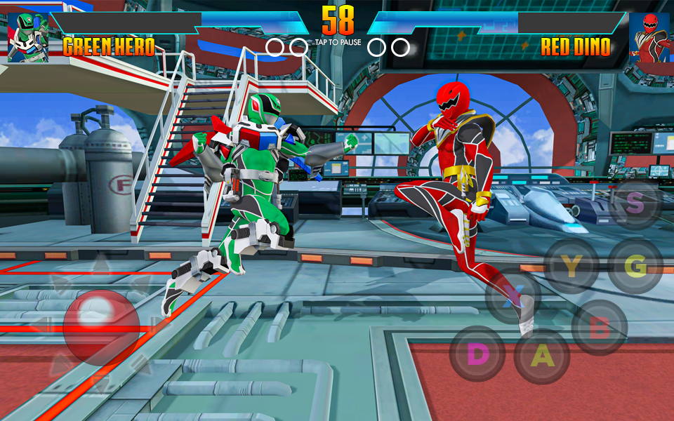 Schermata Hero Dino Morphin Fight Ranger 3