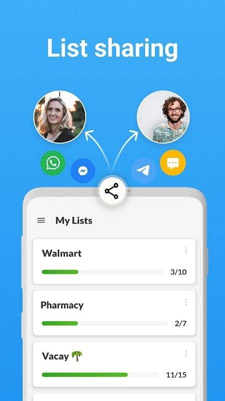Shopping List - Listonic ภาพหน้าจอ 1