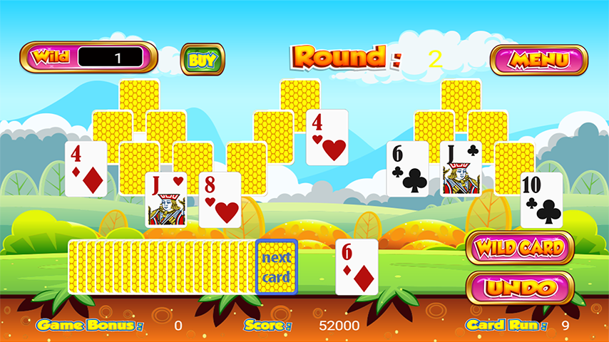 Tri Towers Tri Peaks Solitaire應用截圖第3張