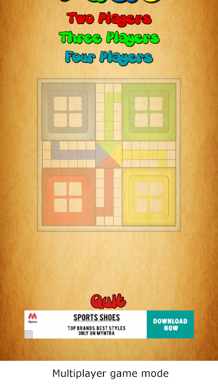 Ludo & Pachisi board game ภาพหน้าจอ 1