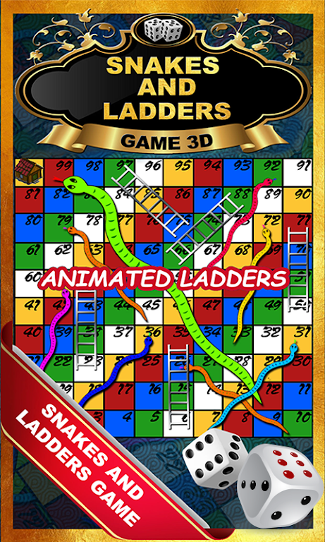 Snakes And Ladders Star:2019 New Dice Game ဖန်သားပြင်ဓာတ်ပုံ 3