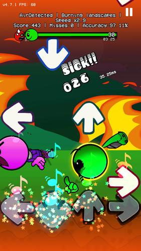 Fire In Music Battles Captura de tela 2