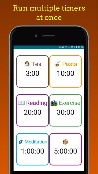 Timer: Multi Timer Captura de pantalla 1