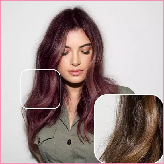 Hair Color Changer - Hair Dye स्क्रीनशॉट 3