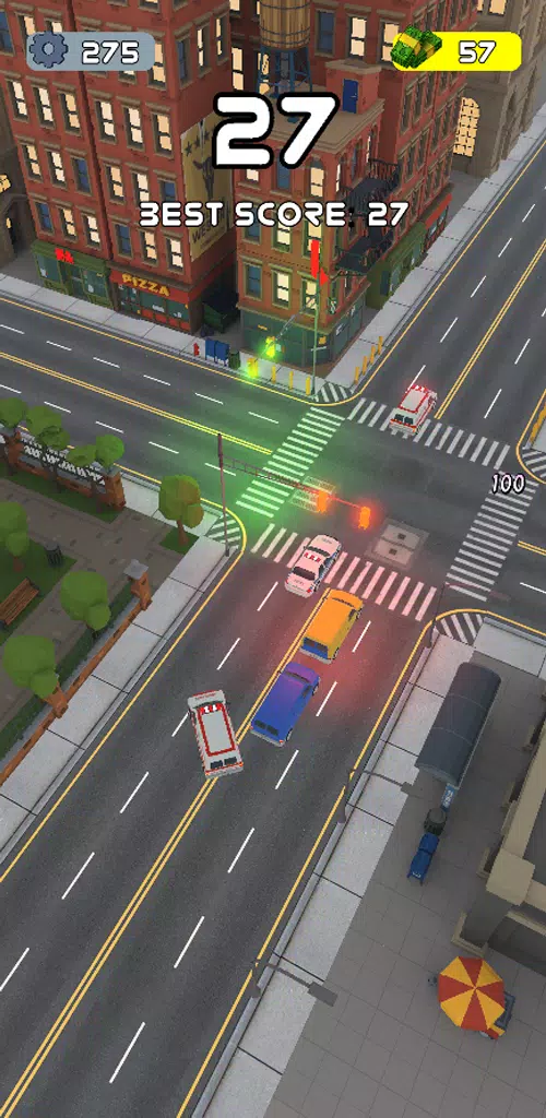 Traffic Panic - Road control Ekran Görüntüsü 3