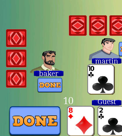 thirty one - 31 card game by makeup games スクリーンショット 1