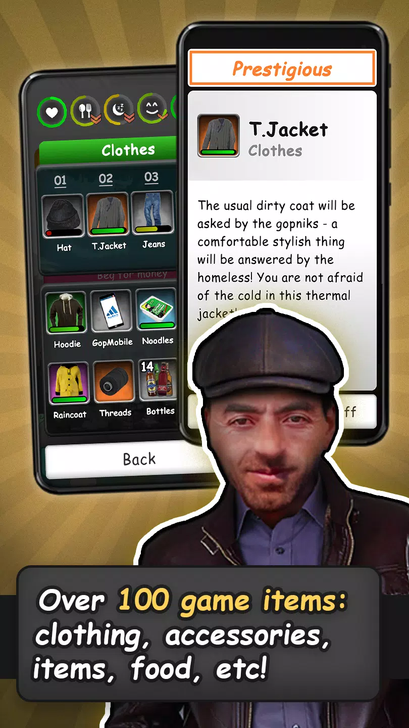 Homeless: Life Simulator Скриншот 2
